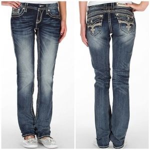 Rock Revival // Bluebell Easy Straight Jeans SZ 32x33